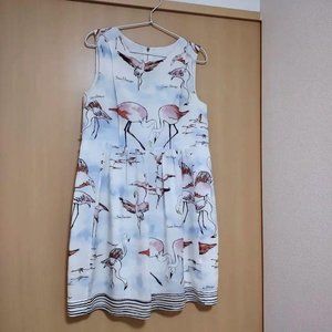 Cheetah vallet Flamingo dress